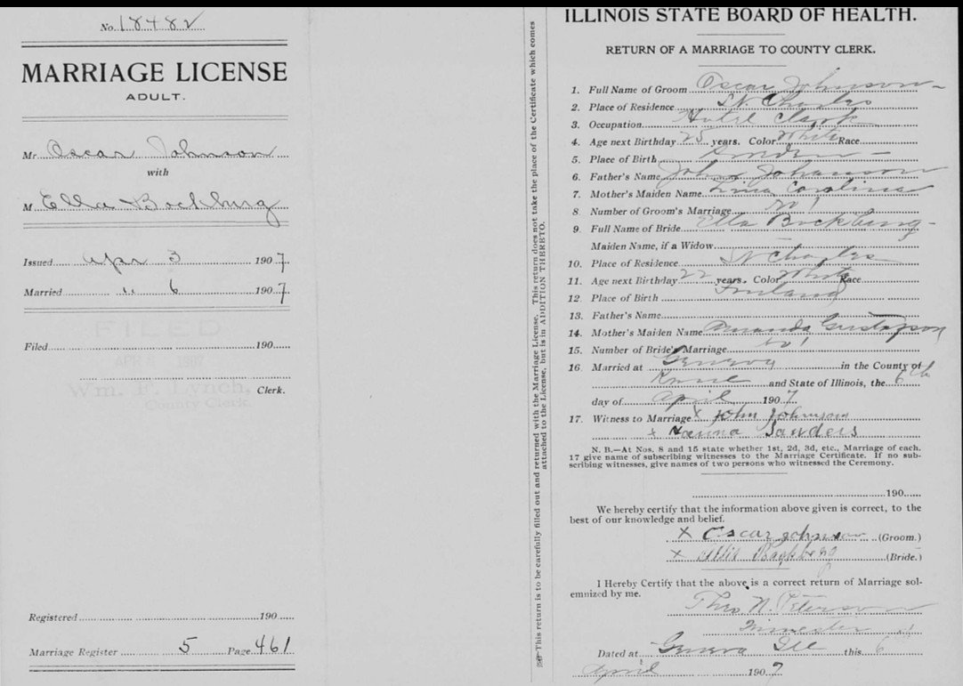 Marriage Doc 1