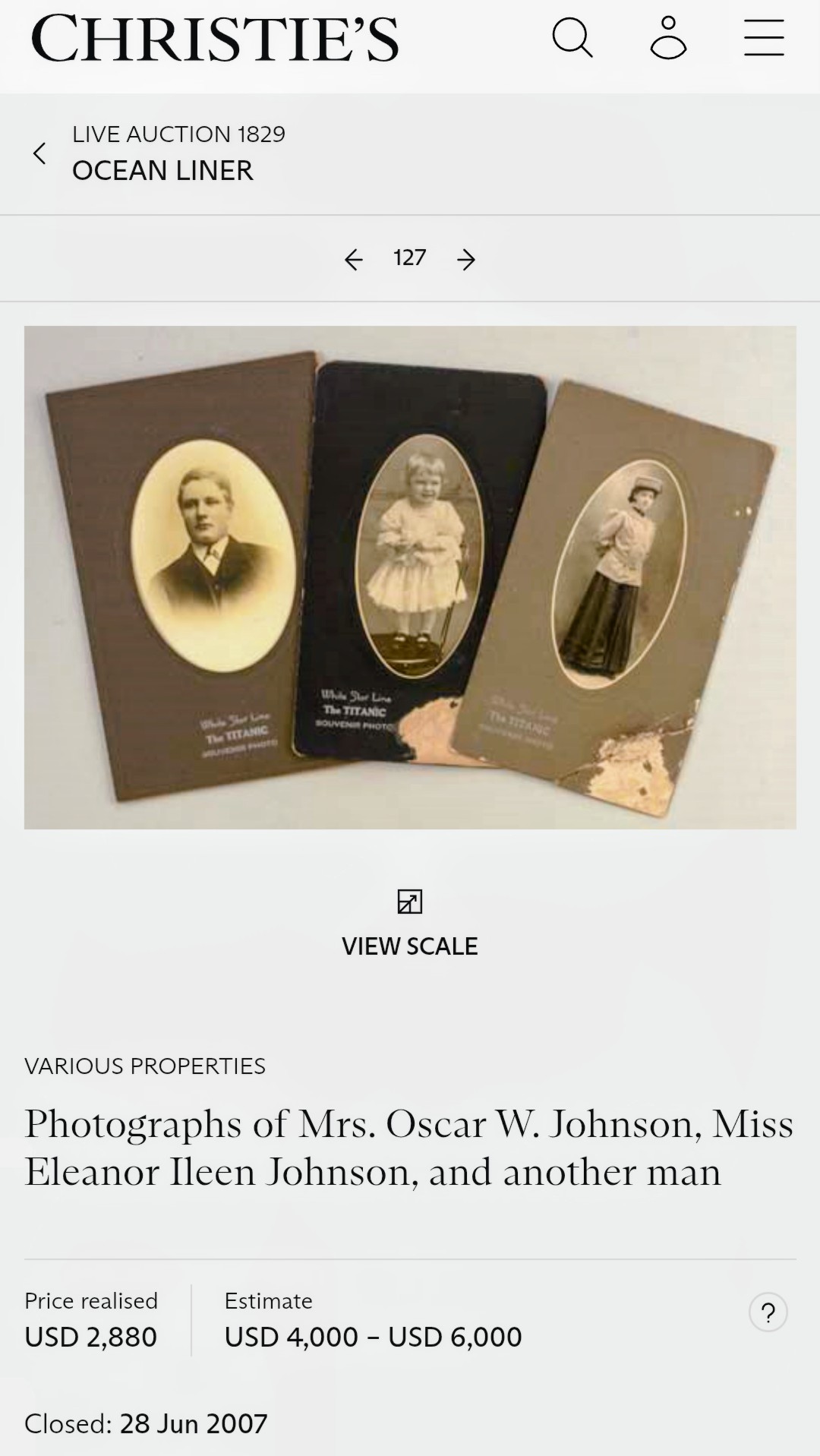 Auction Archive Search